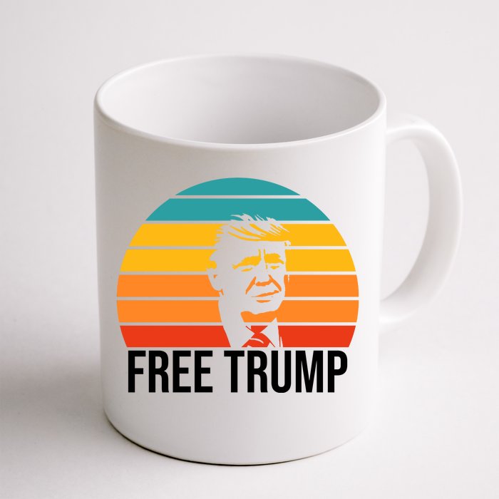 Free Donald Trump From Prison Front & Back Coffee Mug