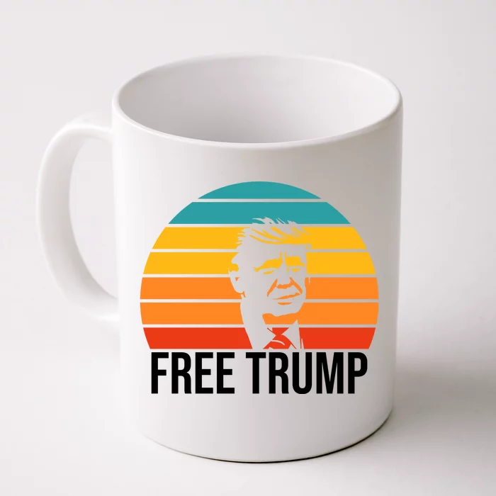 Free Donald Trump From Prison Front & Back Coffee Mug