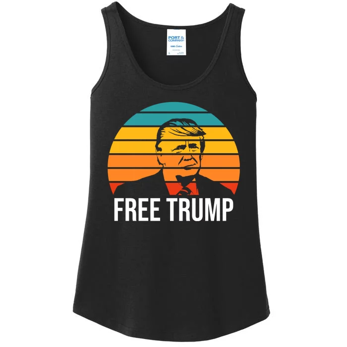 Free Donald Trump Ladies Essential Tank