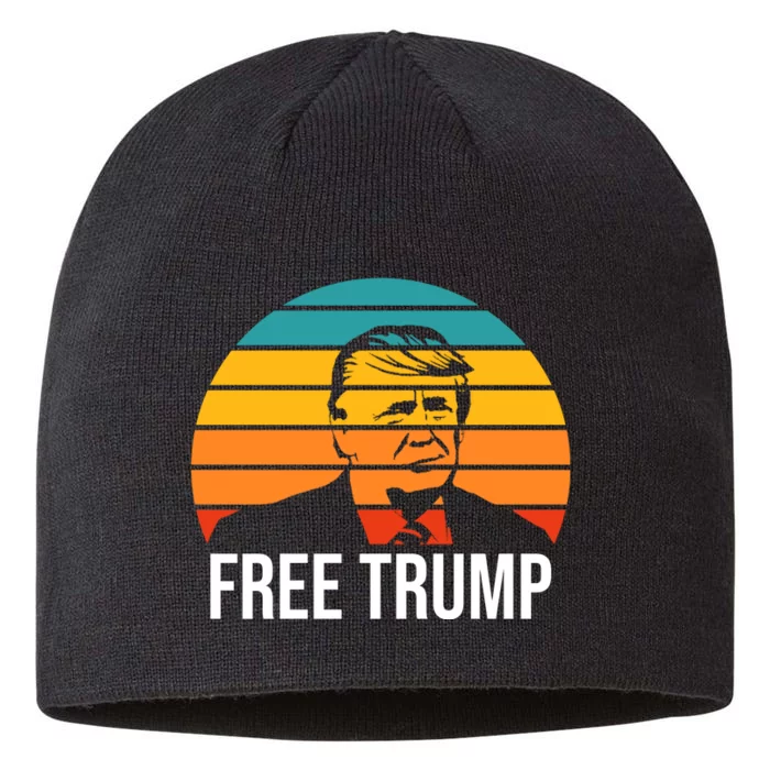 Free Donald Trump 8 1/2in Sustainable Knit Beanie