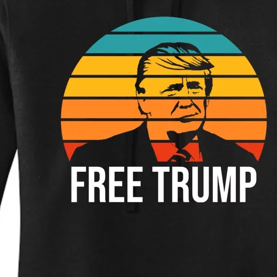 Free Donald Trump Women's Pullover Hoodie