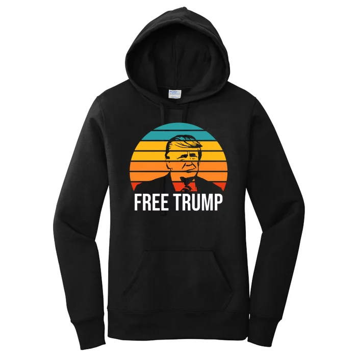 Free Donald Trump Women's Pullover Hoodie