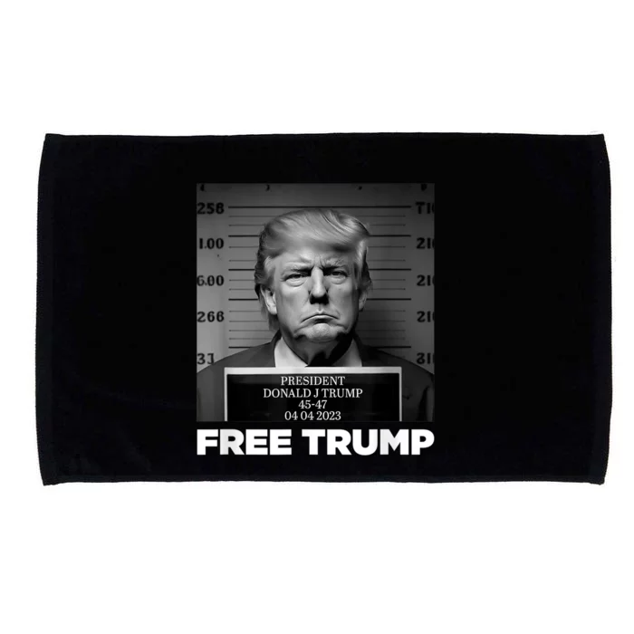 Free Donald Trump Microfiber Hand Towel