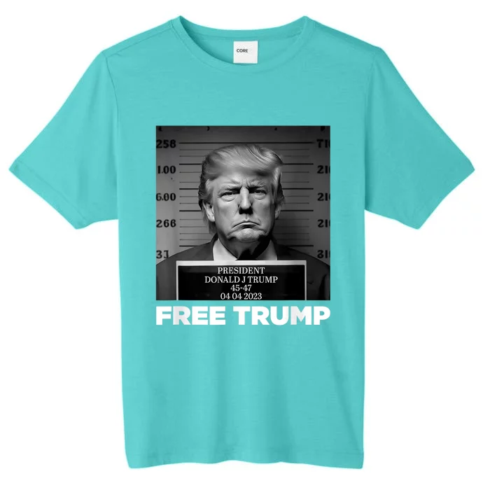 Free Donald Trump ChromaSoft Performance T-Shirt