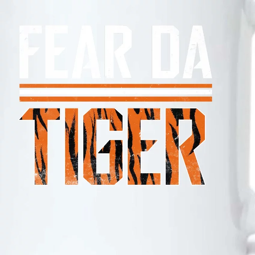 Fear Da Tiger Who Dey Cincinnati Cincy Fan Black Color Changing Mug