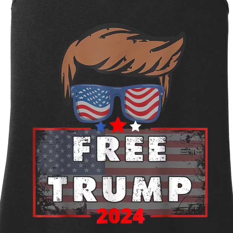 Free Donald Trump Support Ladies Essential Tank