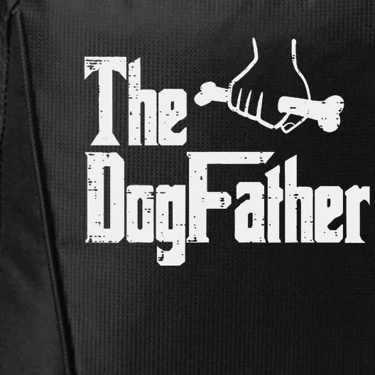 Fathers Day The Dog Father Funny Movie Pun Fur Papa Daddy City Backpack