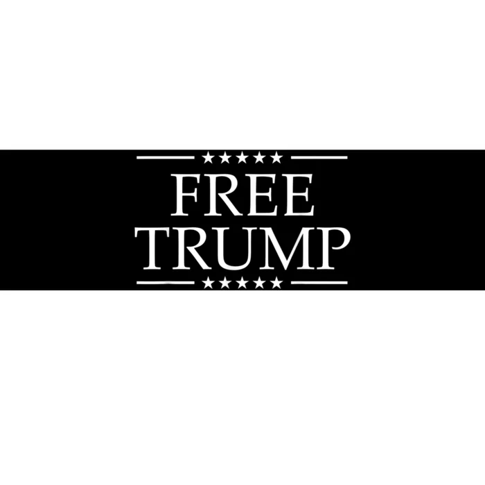 Free Donald Trump Supporters Pro Trump Republican Conservative Bumper Sticker