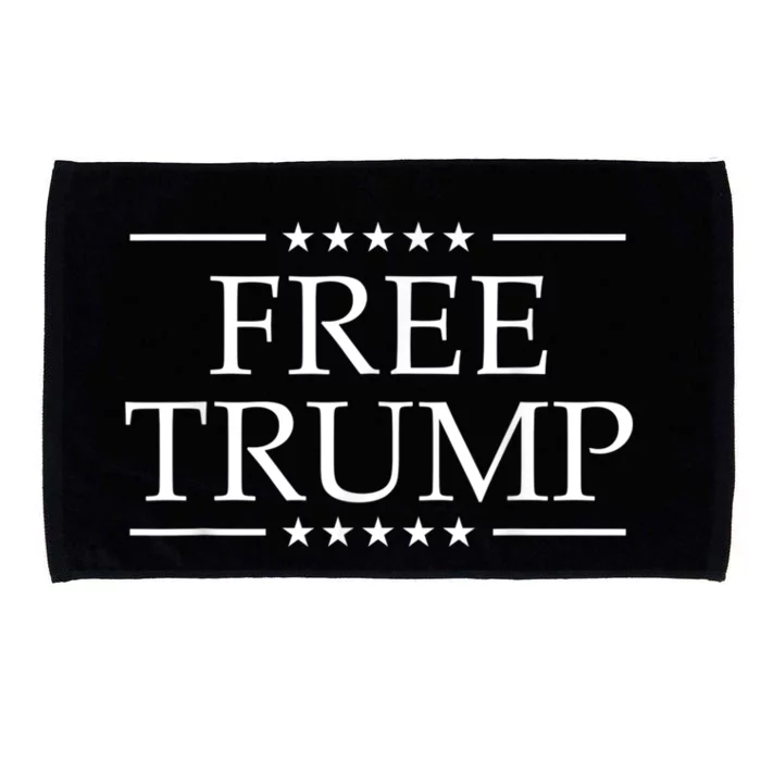 Free Donald Trump Supporters Pro Trump Republican Conservative Microfiber Hand Towel