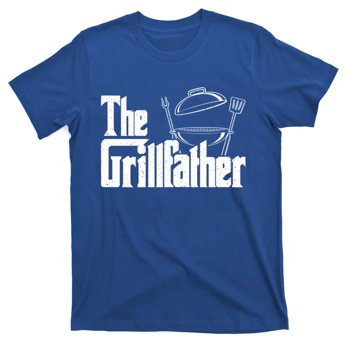 Fathers Day The Grillfather Grill Lover Dad Gift T-Shirt