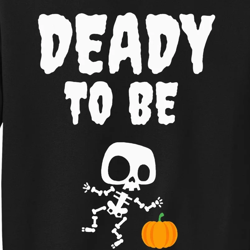 Funny Deady To Be Dad Halloween Pregnancy Announcement Sweatshirt