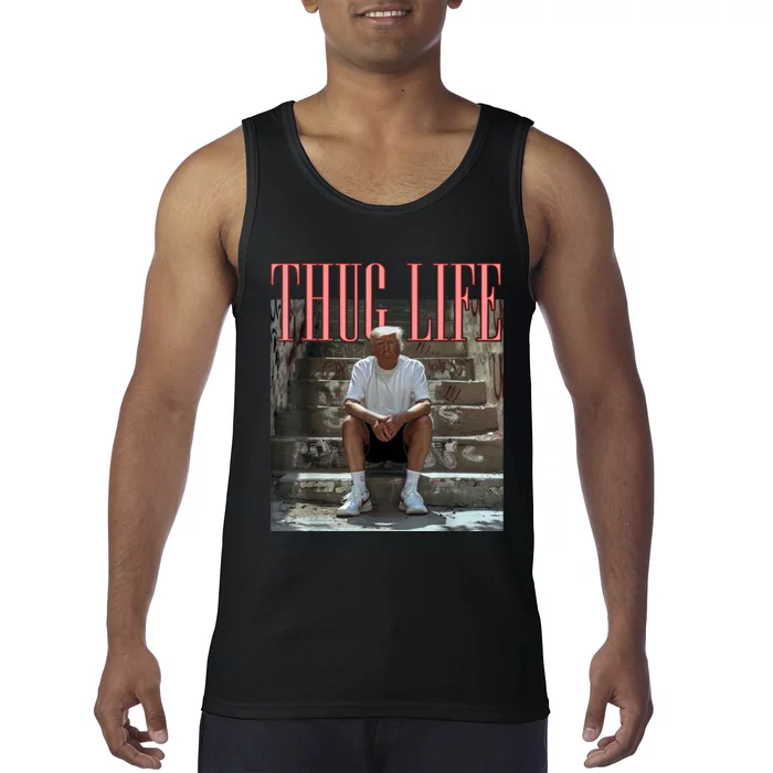 Funny Donald Trump Friends Thug Life Tank Top