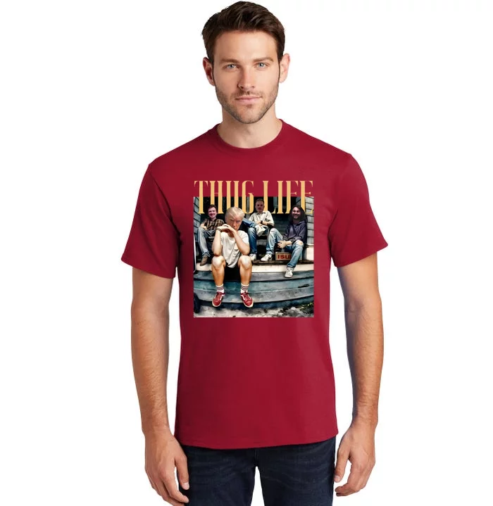 Funny Donald Trump Friends Thug Life Tall T-Shirt