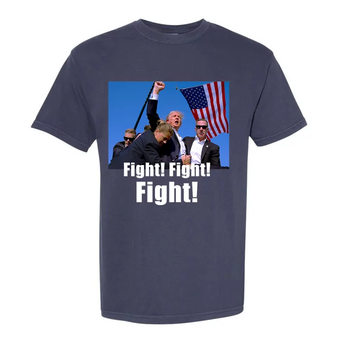 Fight! Donald Trump Fight Fighting Fighters Supporters Americans Garment-Dyed Heavyweight T-Shirt