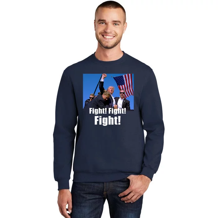 Fight! Donald Trump Fight Fighting Fighters Supporters Americans Sweatshirt