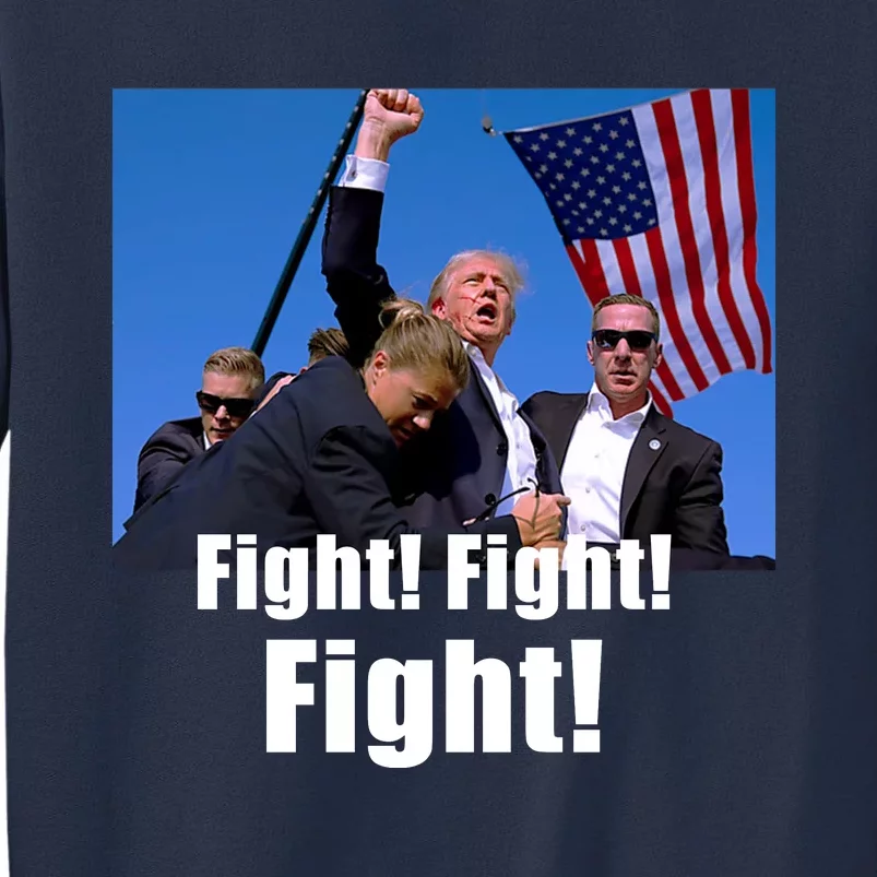 Fight! Donald Trump Fight Fighting Fighters Supporters Americans Sweatshirt