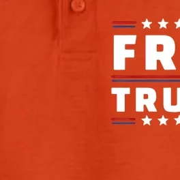 Free Donald Trump Republican Support Dry Zone Grid Performance Polo