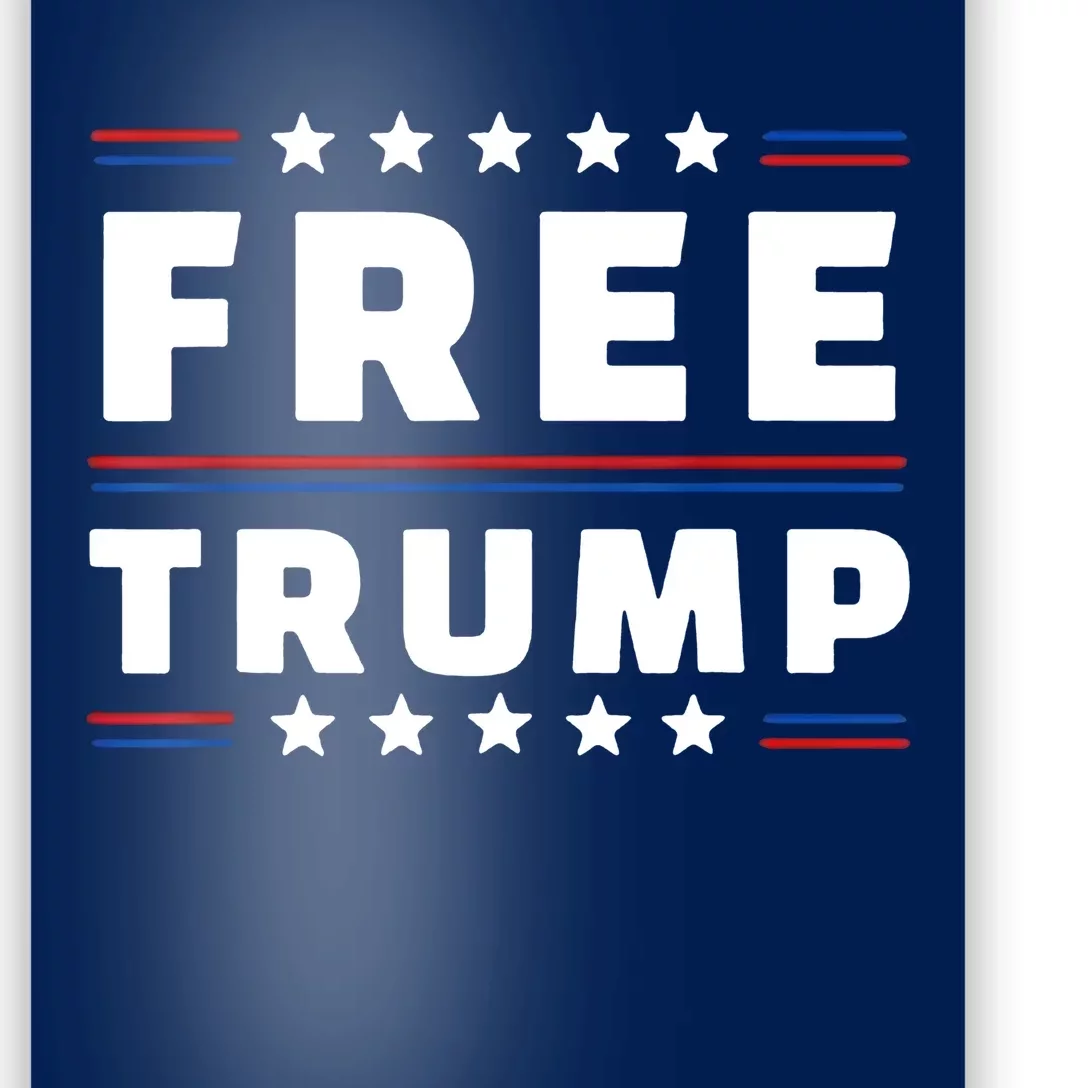 Free Donald Trump Republican Support Poster