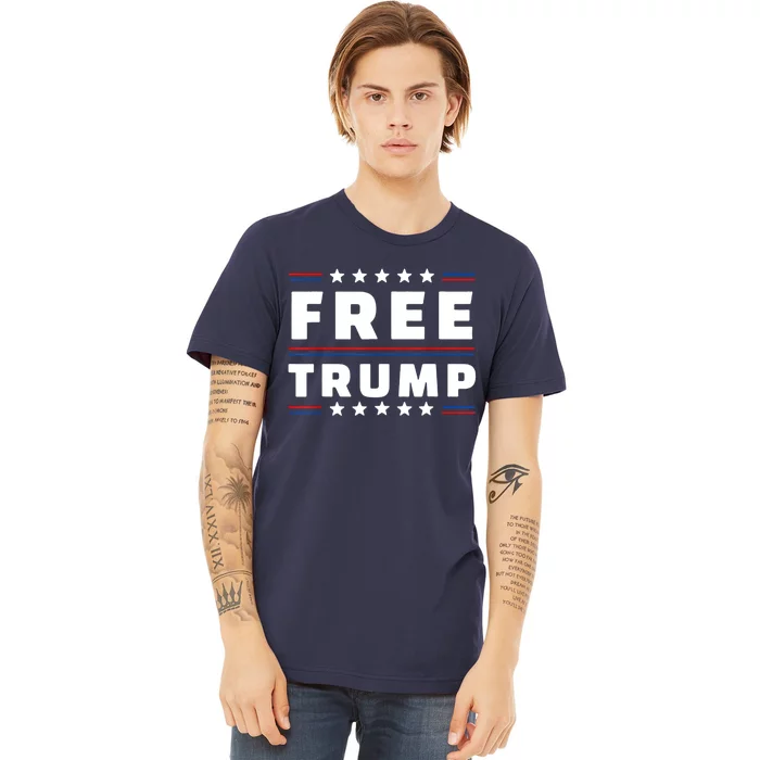 Free Donald Trump Republican Support Premium T-Shirt