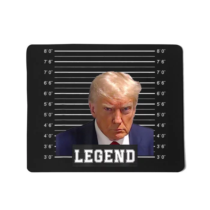 Free Donald Trump Mug Shot Republican President MAGA 2024 Mousepad