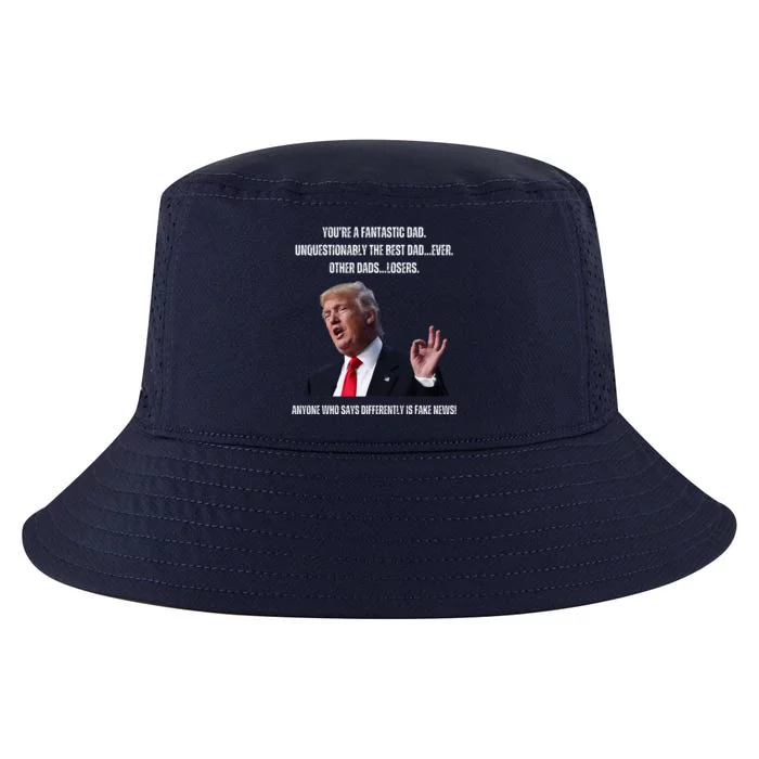 FatherS Day Trump Funny Fantastic Dad Cool Comfort Performance Bucket Hat