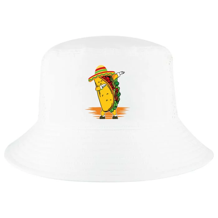 Funny Dabbing Taco Cinco De Mayo Cool Comfort Performance Bucket Hat