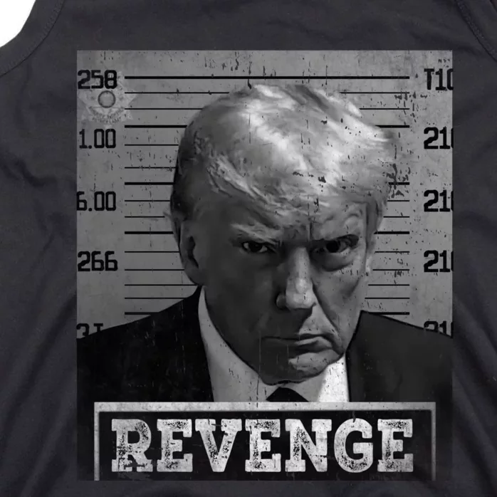 Free Donald Trump Mug Shot Republican Revenge MAGA 2024 Tank Top