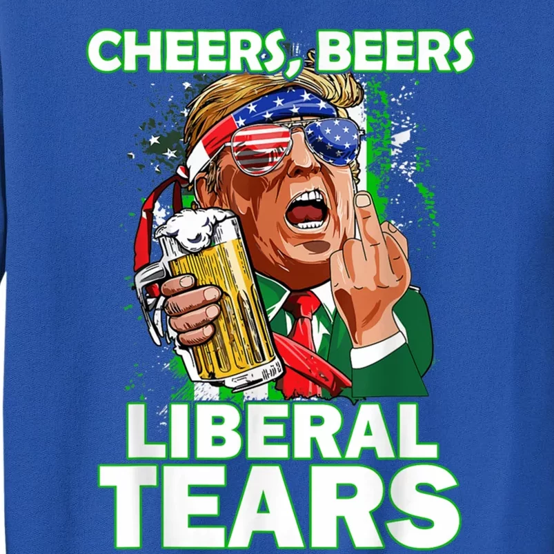 Funny Donald Trump Cheer Beer Liberal Tear Vote Republican Meaningful Gift Sweatshirt