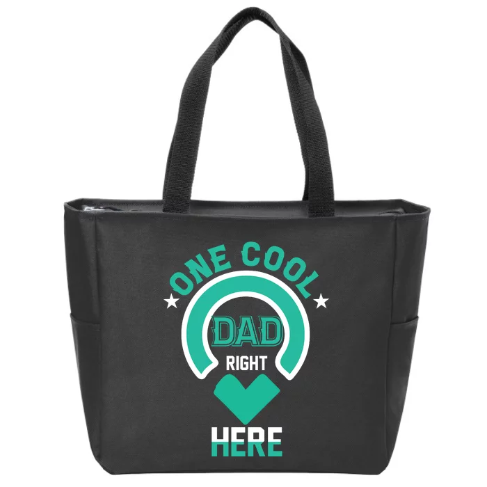 Fathers Day T , One Cool Dad Zip Tote Bag