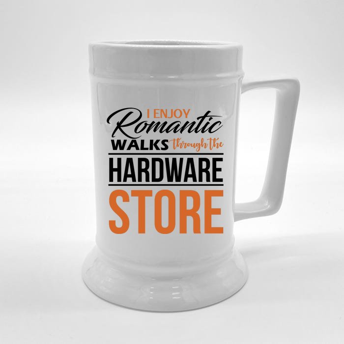 Funny Dad T Handyman Hardware Store Tools Gift Front & Back Beer Stein