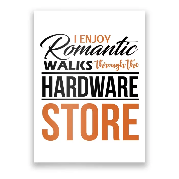 Funny Dad T Handyman Hardware Store Tools Gift Poster