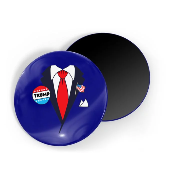 Funny Donald Trump Halloween Costume Cartoon Magnet