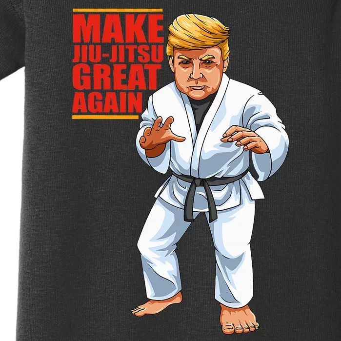 Funny Donald Trump Republican Jiujitsu And Bjj Gift Baby Bodysuit