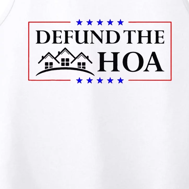 Funny Defund The Hoa Homeowners Association Performance Tank