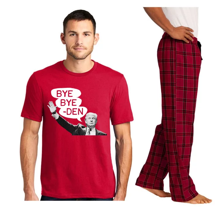 Funny Donald Trump Republican Bye Bye Den Vote Trump Pajama Set