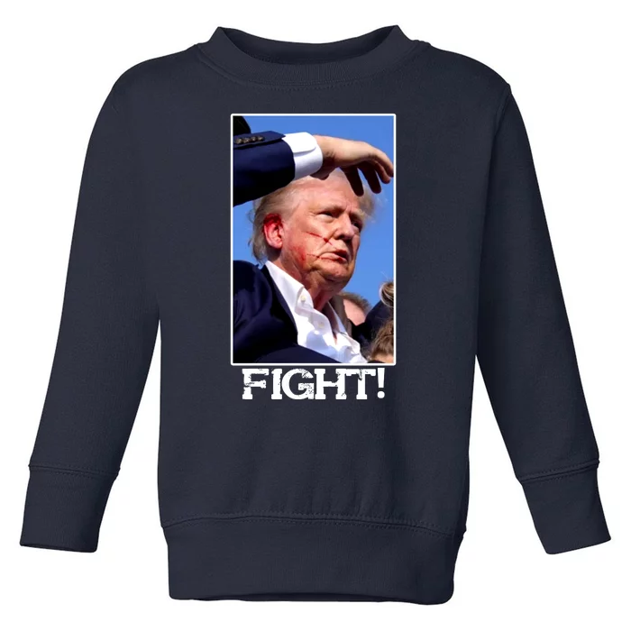 Fight Donald Trump Rally Gun Shot Fired Shooting Pennsylvania Toddler Sweatshirt