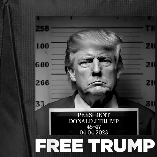 Free Donald Trump Mugshot City Backpack