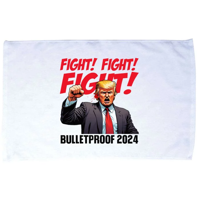 Fight Donald Trump 2024 Republicans Maga Usa Elections Microfiber Hand Towel