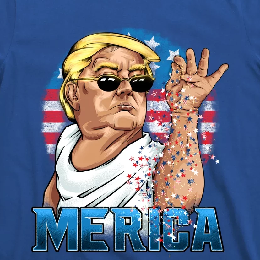 Funny Donald Trump Salt Merica Freedom 4th Of July Funny Gift T-Shirt