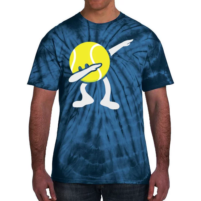 Funny Dabbing Tennis Ball Tie-Dye T-Shirt