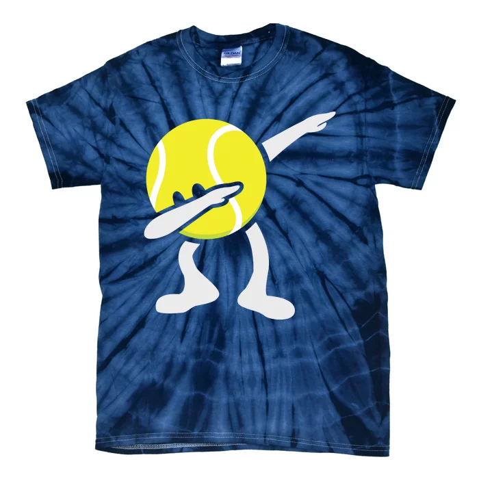 Funny Dabbing Tennis Ball Tie-Dye T-Shirt