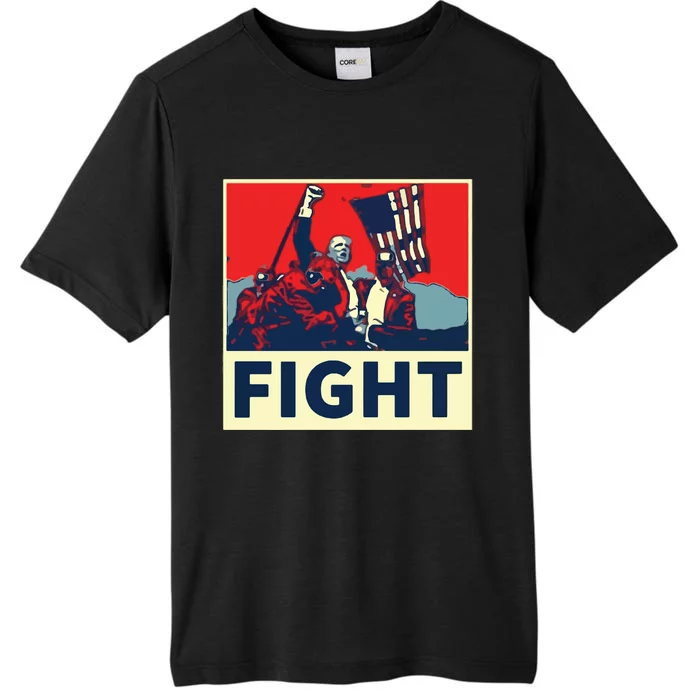 Fight Donald Trump I Stand With Trump Make America Great Again ChromaSoft Performance T-Shirt