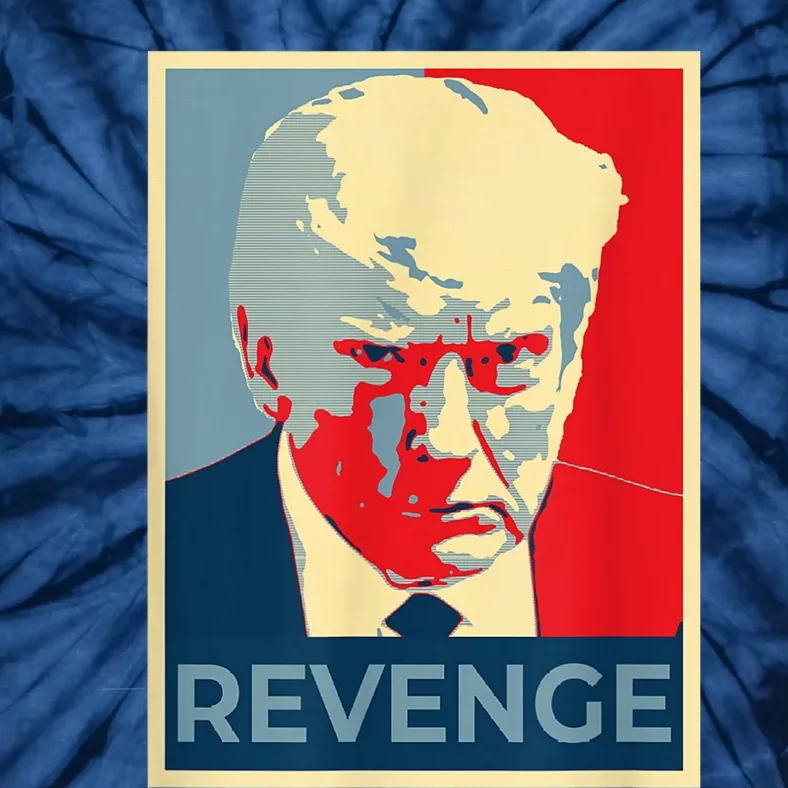 Free Donald Trump mug shot republican revenge MAGA 2024 Tie-Dye T-Shirt