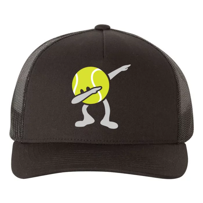 Funny Dabbing Tennis Ball Yupoong Adult 5-Panel Trucker Hat