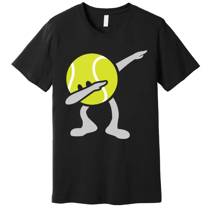 Funny Dabbing Tennis Ball Premium T-Shirt