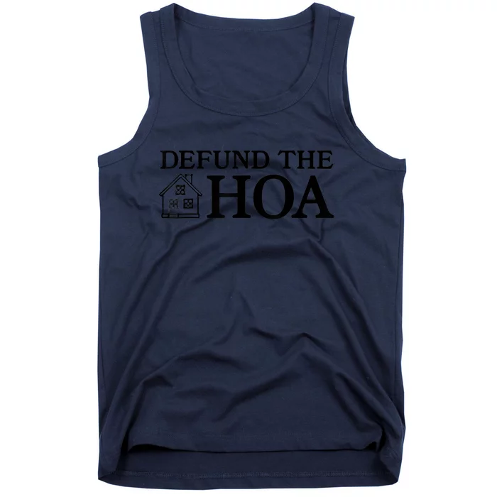 Funny Defund The Hoa Tank Top