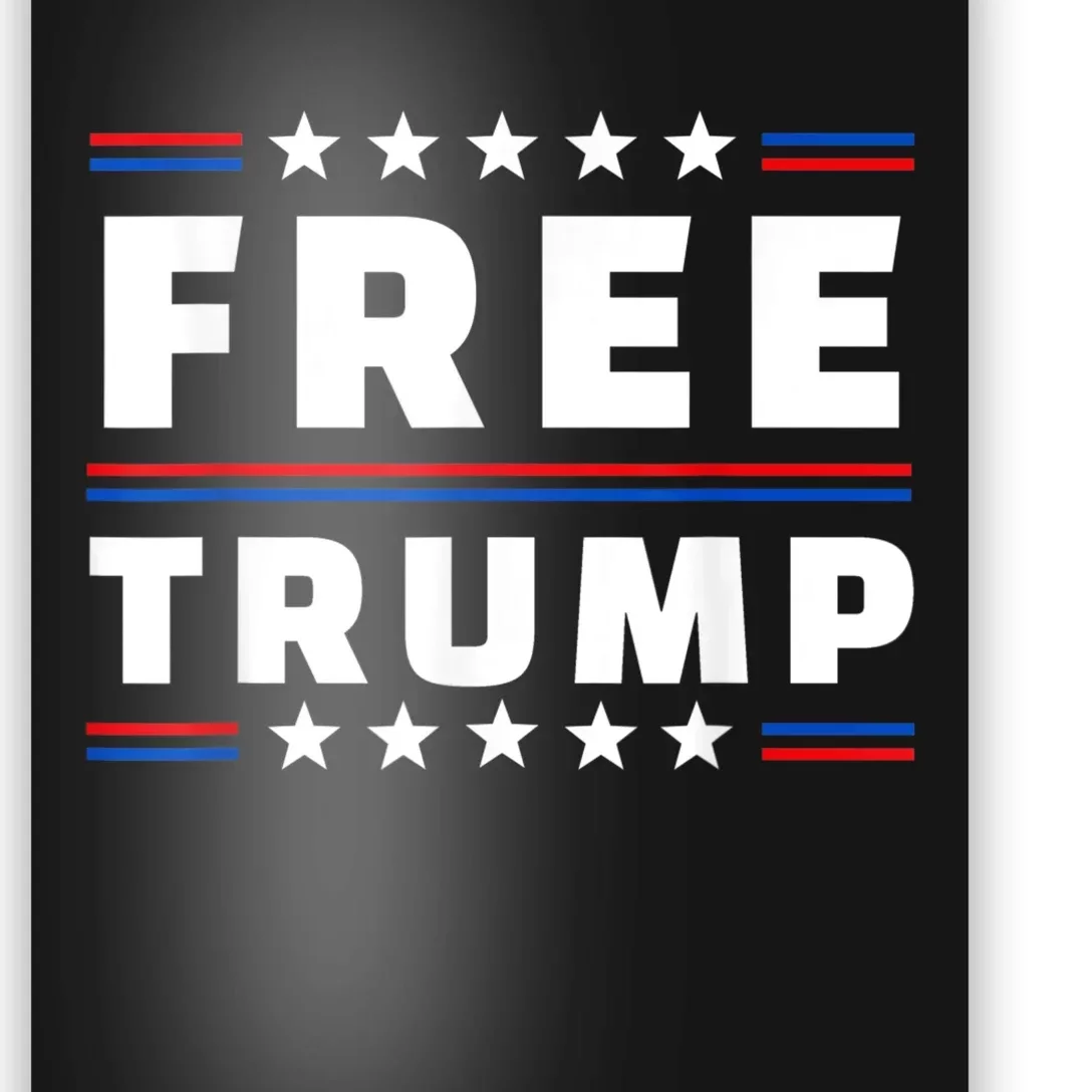 Free Donald Trump Republican Support Poster