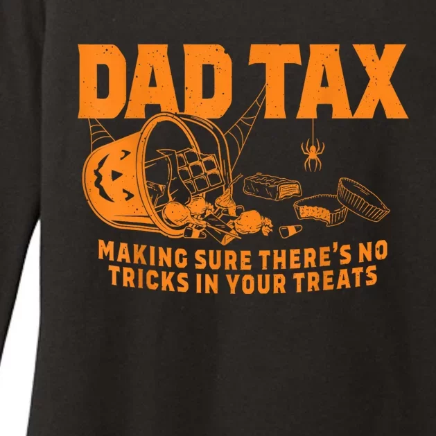 Funny Dad Tax Halloween Womens CVC Long Sleeve Shirt