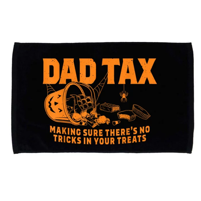 Funny Dad Tax Halloween Microfiber Hand Towel