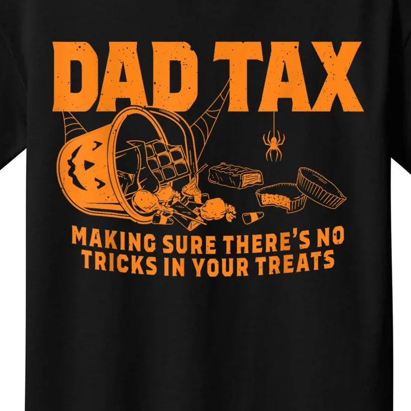 Funny Dad Tax Halloween Kids T-Shirt